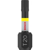 Nastavek PRO Torx Impact, T20, 25 mm, 2 kosa