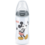 Bočica Nuk First Choice - Mickey Mouse, sa silikonskim sisaćem, 300 ml, za dječaka