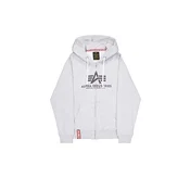 ALPHA INDUSTRIES Majica Basic svetlo siva