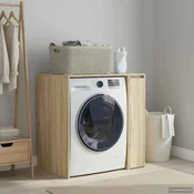 Vidaxl Omara za pralni stroj Sonoma 87 x 60 x 69 cm Konstruiran les