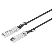 Intellinet 508445 InfiniBand in optični kabel 3 m SFP+ Črna, Srebrna