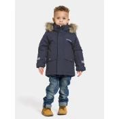 Didriksons BJARVEN KIDS PARKA 3, jakna o., modra 505470