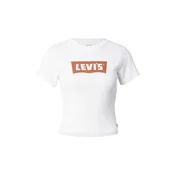 LEVIS ® Majica Essential karamel / bela