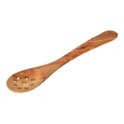 ATMOWOOD Kuhalnica iz oljčnega lesa 25 cm z luknjami