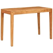Stol za objedovanje Smeda 110 x 55 x 76 cm Cvrsto drvo akacije