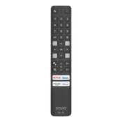 Savio RC-15 universal remote control/replacement for TCL SMART TV, TV, IC bežični, Pritisak na gumbe, Crno