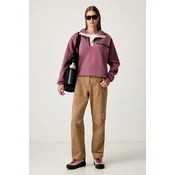Columbia Helvetia II Cropped Half Snap Fleece Rožnata