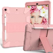 Ohišje za iPad 8 10,2 Armoured s stojalom in držalom za pisalo Roza