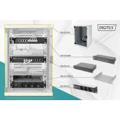 Digitus Stensko ohišje Digitus DN-10-09U, 254 mm (10), 312x300 mm (ŠxG), IP20