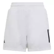 adidas B CLUB 3S SHORT, muške kratke hlace za tenis, bijela HR4289