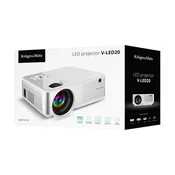 KAM Projektor Kruger & Matz V-LED20, LED, FullHD 1080p