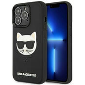 Karl Lagerfeld KLHCP13LCH3DBK 13 Pro 6,1  black hardcase 3D Rubber Choupette (KLHCP13LCH3DBK)