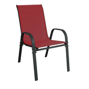 Linder Exclusiv Vrtni stol STAPEL MC330885 Temno rdeč