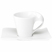 Villeroy & Boch Skodelica za espresso s krožničkom iz kolekcije NEW WAVE