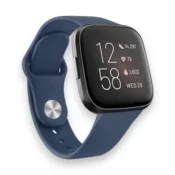Infostyle Silikonski pašček Vancle za Fitbit Versa 2/Versa/Versa Lite Temno modra