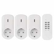 Emos Daljinsko vodene vtičnice Schuko P0069