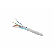 Gembird gembird 305m cat5e ftp omrežni kabel sive barve f/utp (ftp)