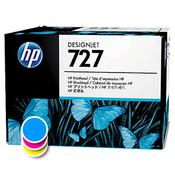 Glava HP št. 727 (B3P06A) (original, barvna)