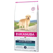 Eukanuba suha hrana + 8in1 Fillets Pro Skin & Coat gratis! Adult Breed Specific Golden Retriever 12 kg