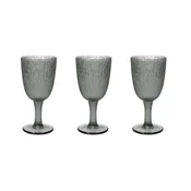 Tognana Set od 3 pehara Davor, 25 cl, Sivi