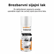 Sprej barva za popravilo prask Tesla – 300 ml za Model S, 3, X in Y – Izvedba: Brezbarvni sijajni lak
