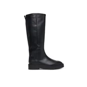 Calvin Klein Zimski škornji Conc Welt High Boot Lth HW0HW03213 Črna