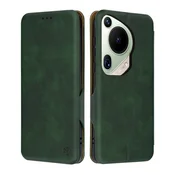 Etui Techsuit Safe Wallet Plus za Huawei Pura 70 Ultra - zelen