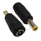Adapter napojni 2.1/5.5mm M - 1.4/5.0mm F
