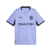 PUMA Olympique de Marseille 26/27 Third Jersey Youth, Clothing, Lavendar Pop/New Navy, 9-10Y