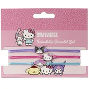 Komplet zapestnic prijateljstva Carat Shop Sanrio Hello Kitty and Friends (HKFB0007)