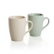 Evviva Set lonček Marrakesh 330ml/2 kos/krem in zelena/keramika, (5000199582)
