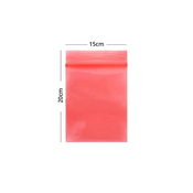 ESD antistaticna vrecka z zadrgo (Red) - 15x20cm 100 kosov