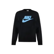 Nike Sportswear Majica CLUB svetlo modra/črna