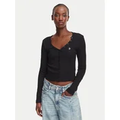 Guess Jeans Bluza W6YP03 K3647 Črna Slim Fit