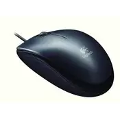Logitech M90 Miš, USB tipa A, Optički, 1000 DPI, Crno