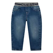 Guess Jeans hlače N6RA03 D46T0 Modra Regular Fit