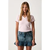 Guess Jeans polo ženska majica bombažna z elastanom