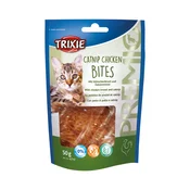 Trixie Priboljšek za mačke Premio Catnip Chicken bites 50 g