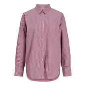 JJXX Bluza JXJAMIE temno rjava / svetlo roza