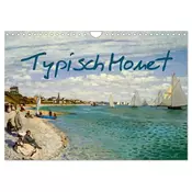 Typisch Monet (Wandkalender 2026 DIN A4 quer), CALVENDO Monatskalender