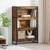 Ormaric za knjige Dimni hrast 80 x 30 x 121 cm