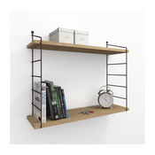 HANAH HOME Zidna polica Armoni 2li Oak
