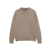 Pull&Bear Pulover kapučino