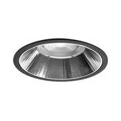BRUMBERG Apollo Mega, brušena, okrogla, 3.500 K, črna - Študija/pisarna - Sodobni - Aluminij