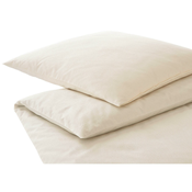 Elegante POSTELJNINA 200/200 cm žakar krem barve