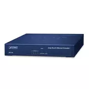 Planet LRE-104 4-Port 10/100TX + 1-Port UTP/BNC Long Reach Ethernet Extender (Up to 800 meters UTP cable/1200 meters phone wire/2000 meters coaxial cable, Master/Slave mode DIP switch)