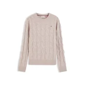 TOMMY HILFIGER Pulover svetlo rjava