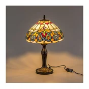 Brilagi - Tiffany vitražna stona lampa LUISA 1xE27/40W/230V
