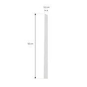 Lindbyjev pokrov Linaro, bel, 1-fazni sistem, 50 cm - bela - Plastika