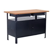 DELOVNA MIZA KOVINSKA 83x120x60cm ANTRACIT, TOP PROFI | Topdom